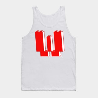 THE LETTER W, Customize My Minifig Tank Top